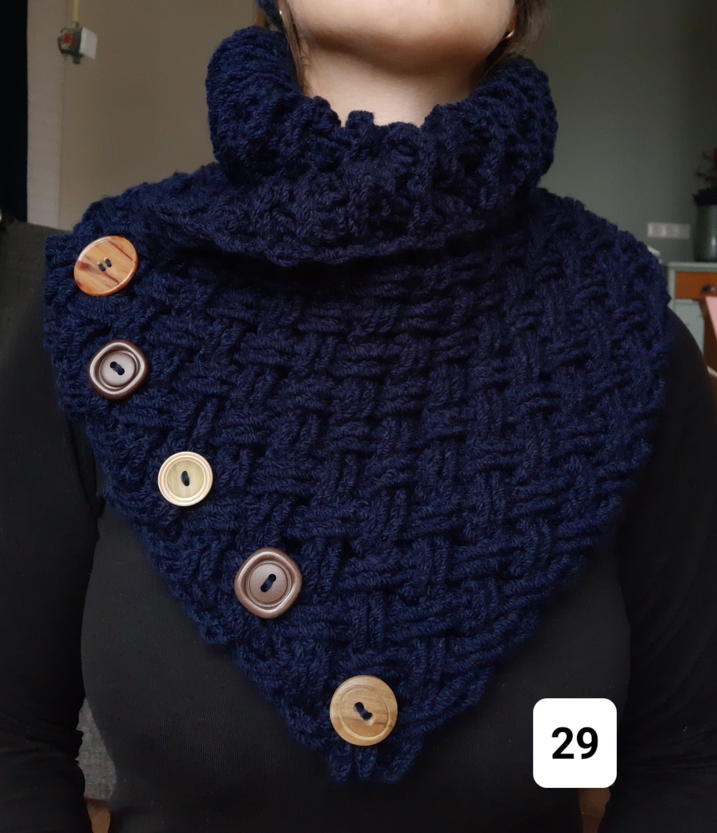 Chunky colsjaal div. kleuren