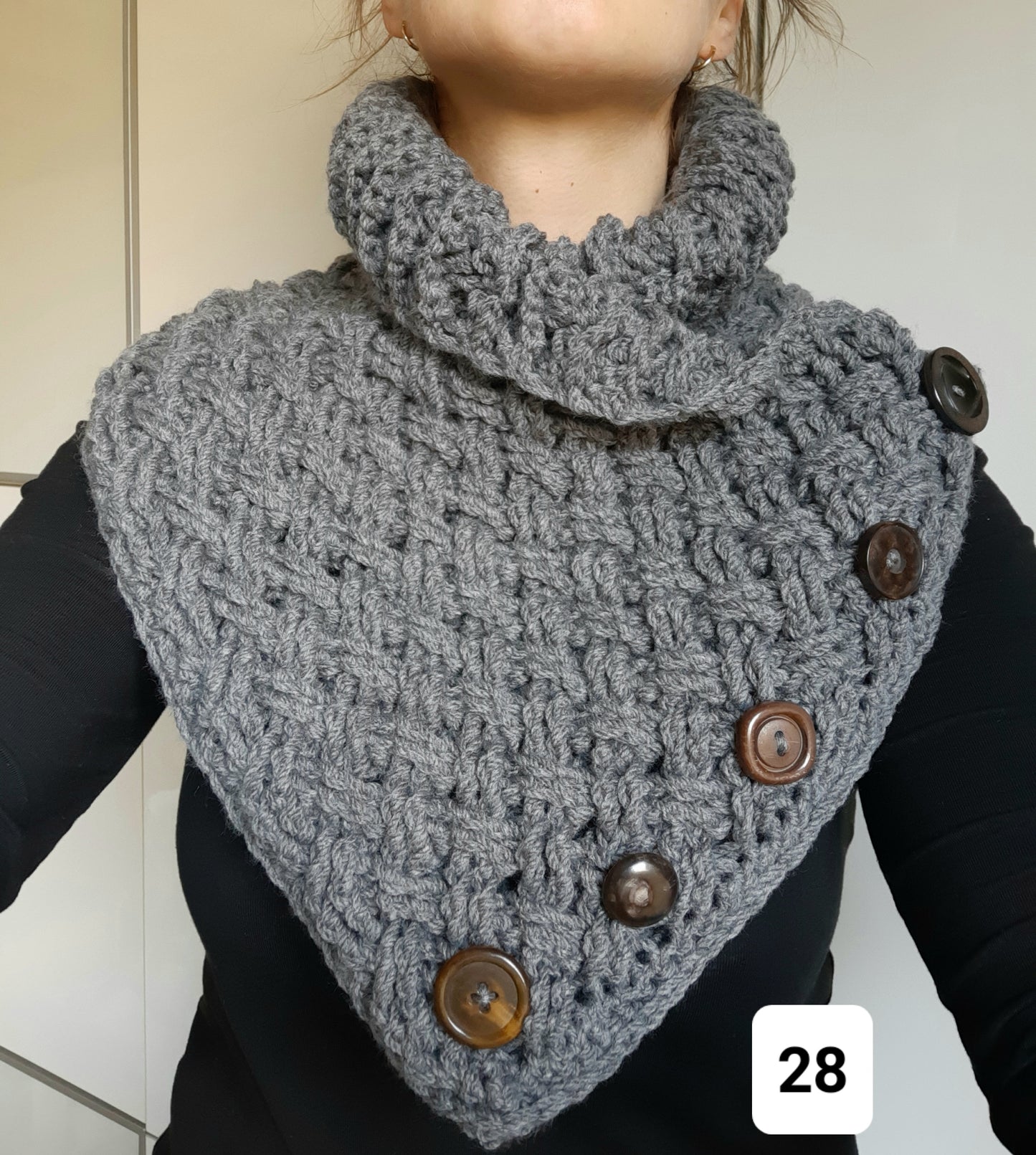 Chunky colsjaal div. kleuren