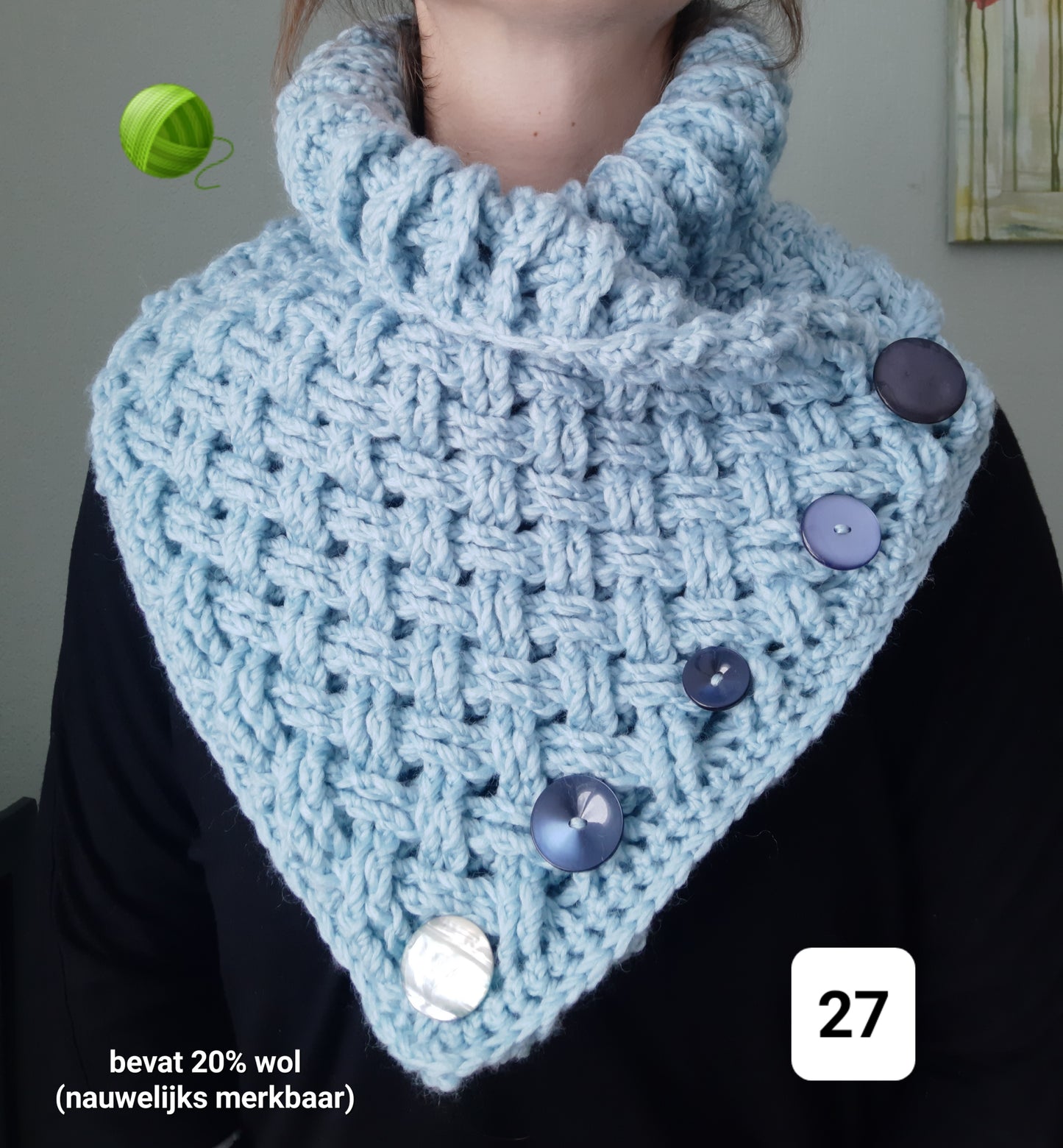 Chunky colsjaal div. kleuren