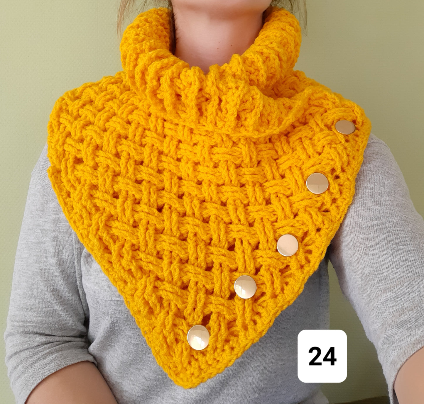 Chunky colsjaal div. kleuren