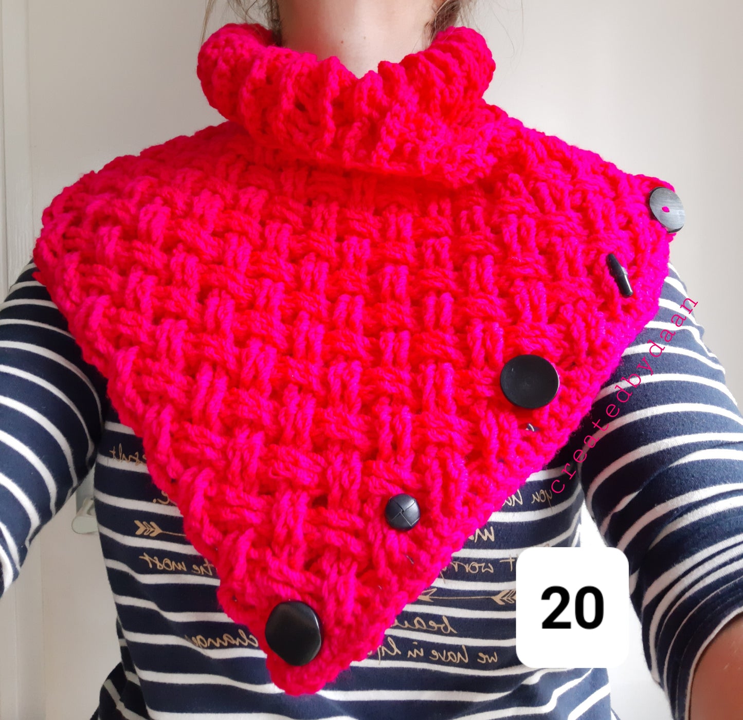 Chunky colsjaal div. kleuren