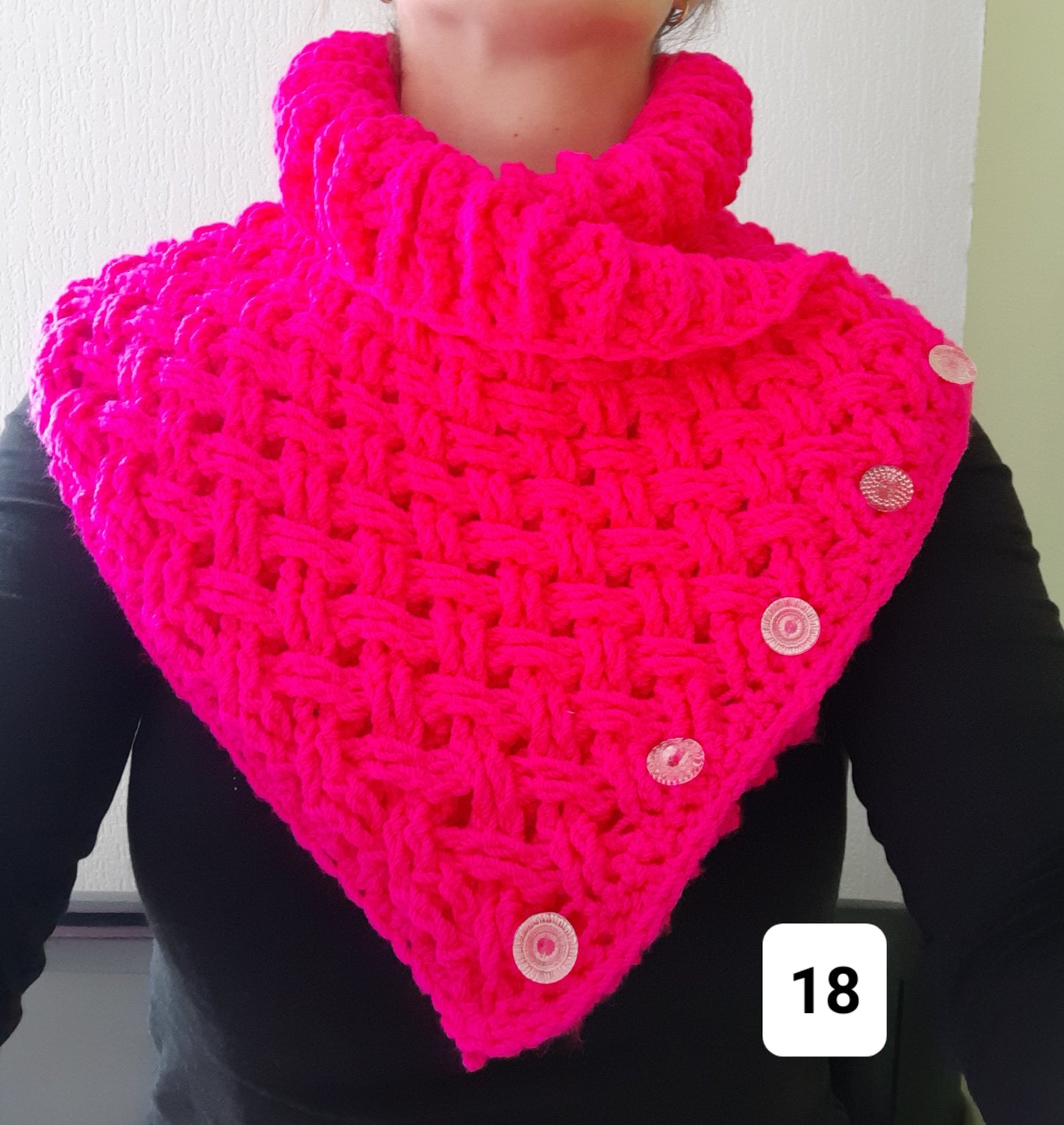 Chunky colsjaal div. kleuren