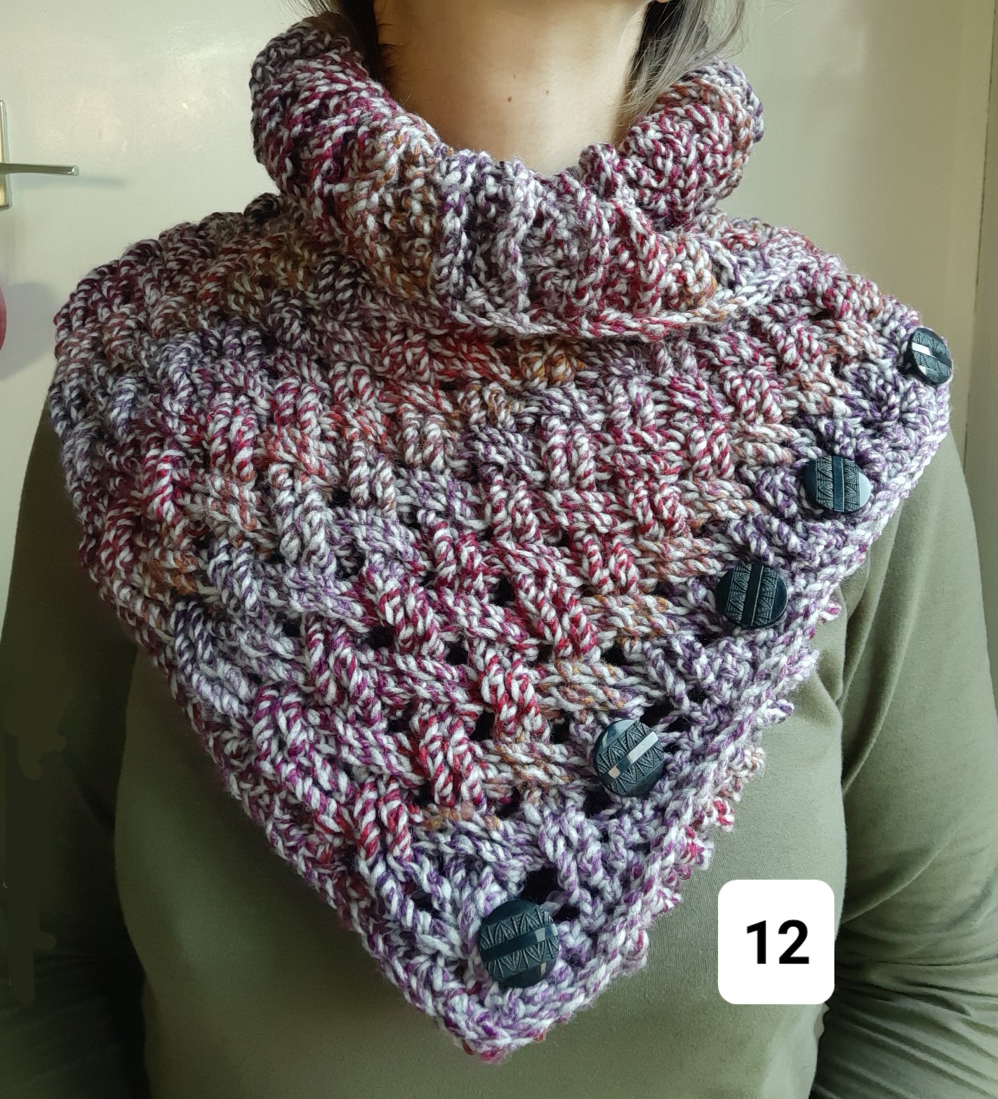 Chunky colsjaal div. kleuren