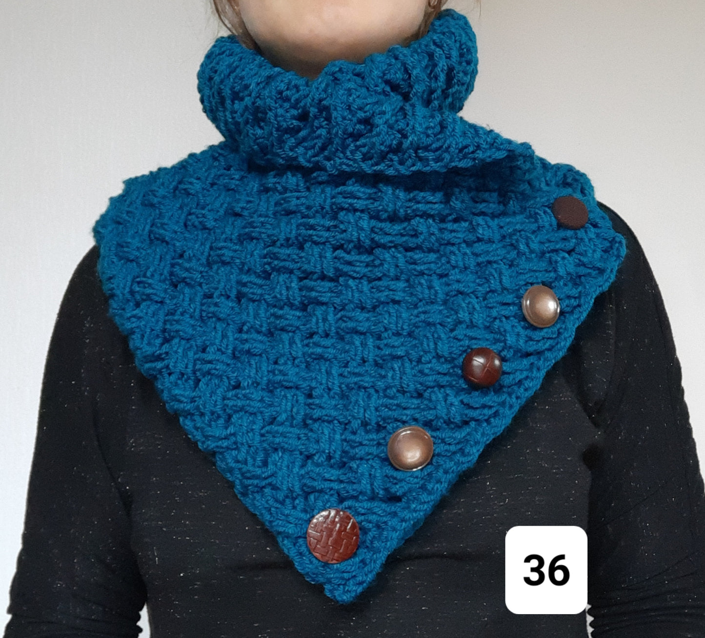 Chunky colsjaal div. kleuren