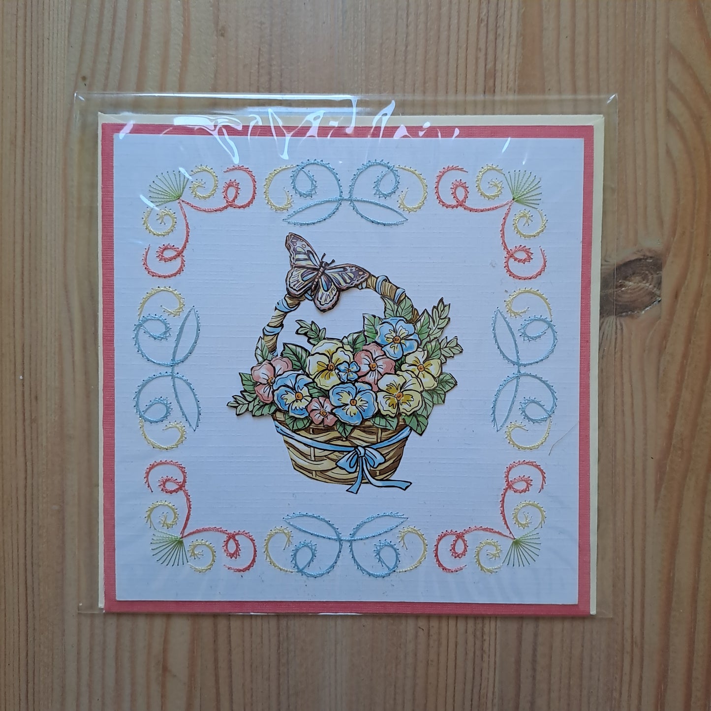 Wenskaart blanco, bedankt, communie enz