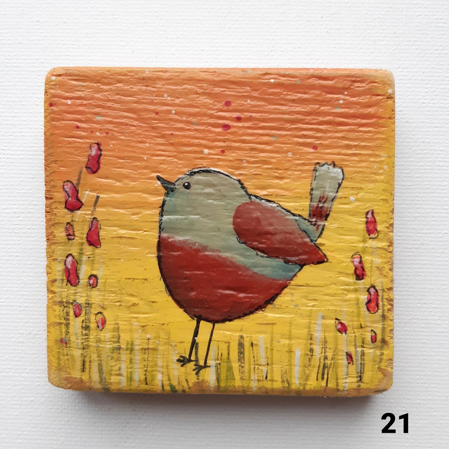 Vogel schilderijtjes #1-100