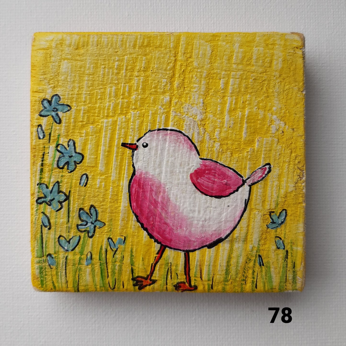 Vogel schilderijtjes #1-100