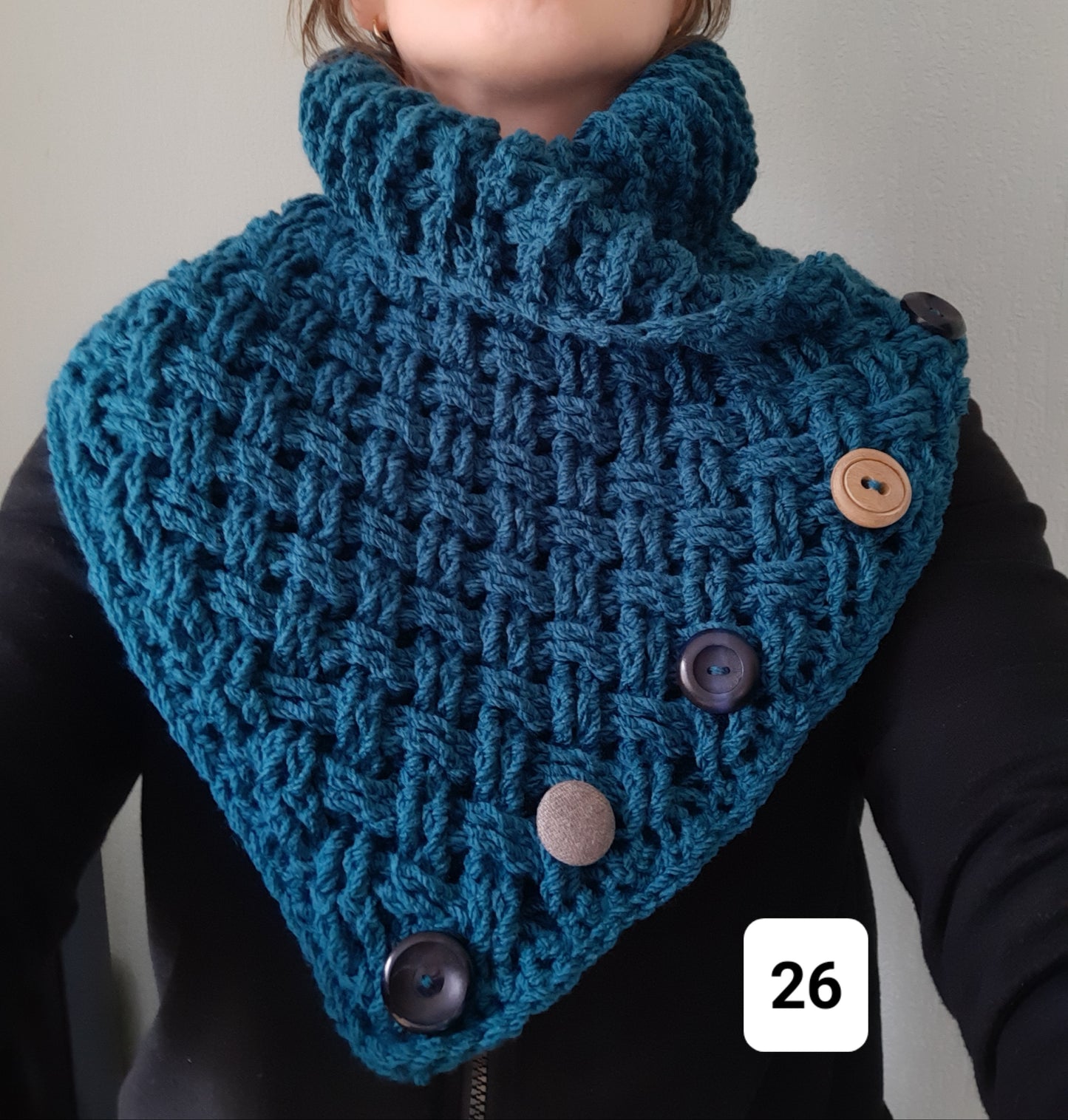 Chunky colsjaal div. kleuren