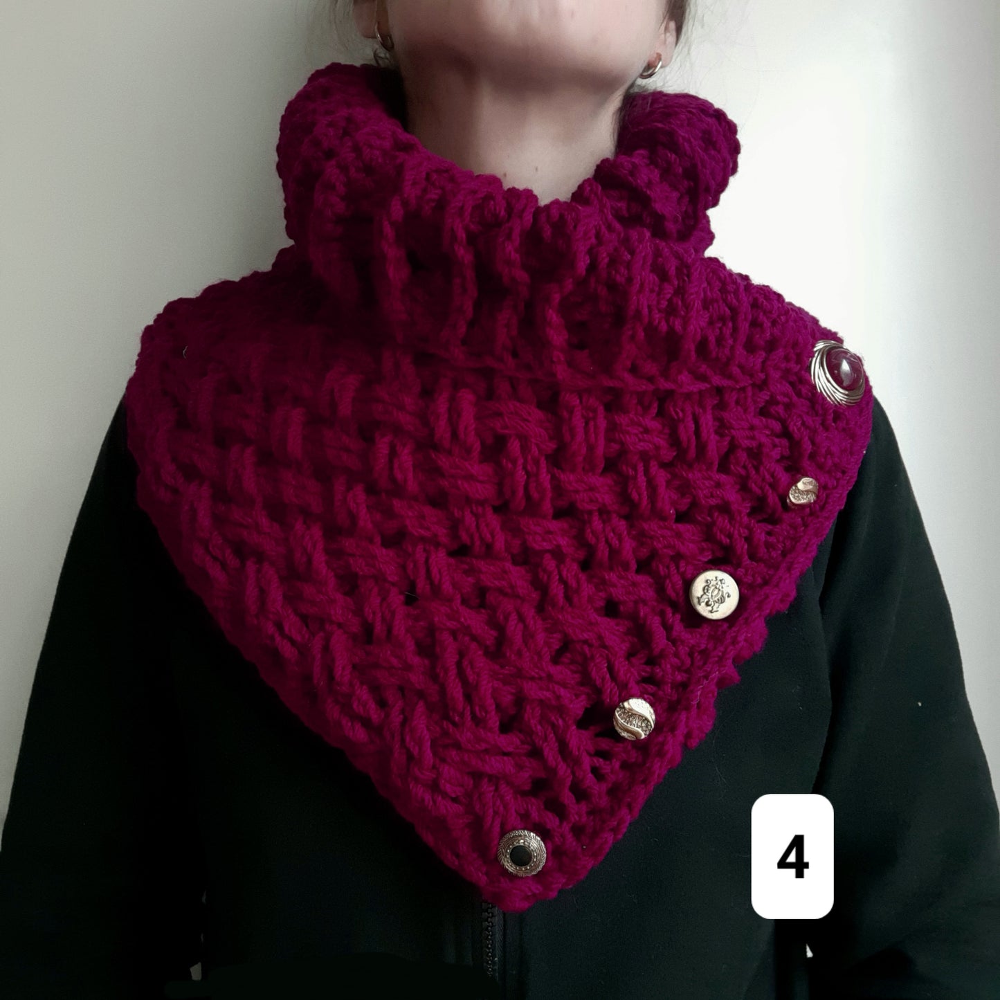 Chunky colsjaal div. kleuren