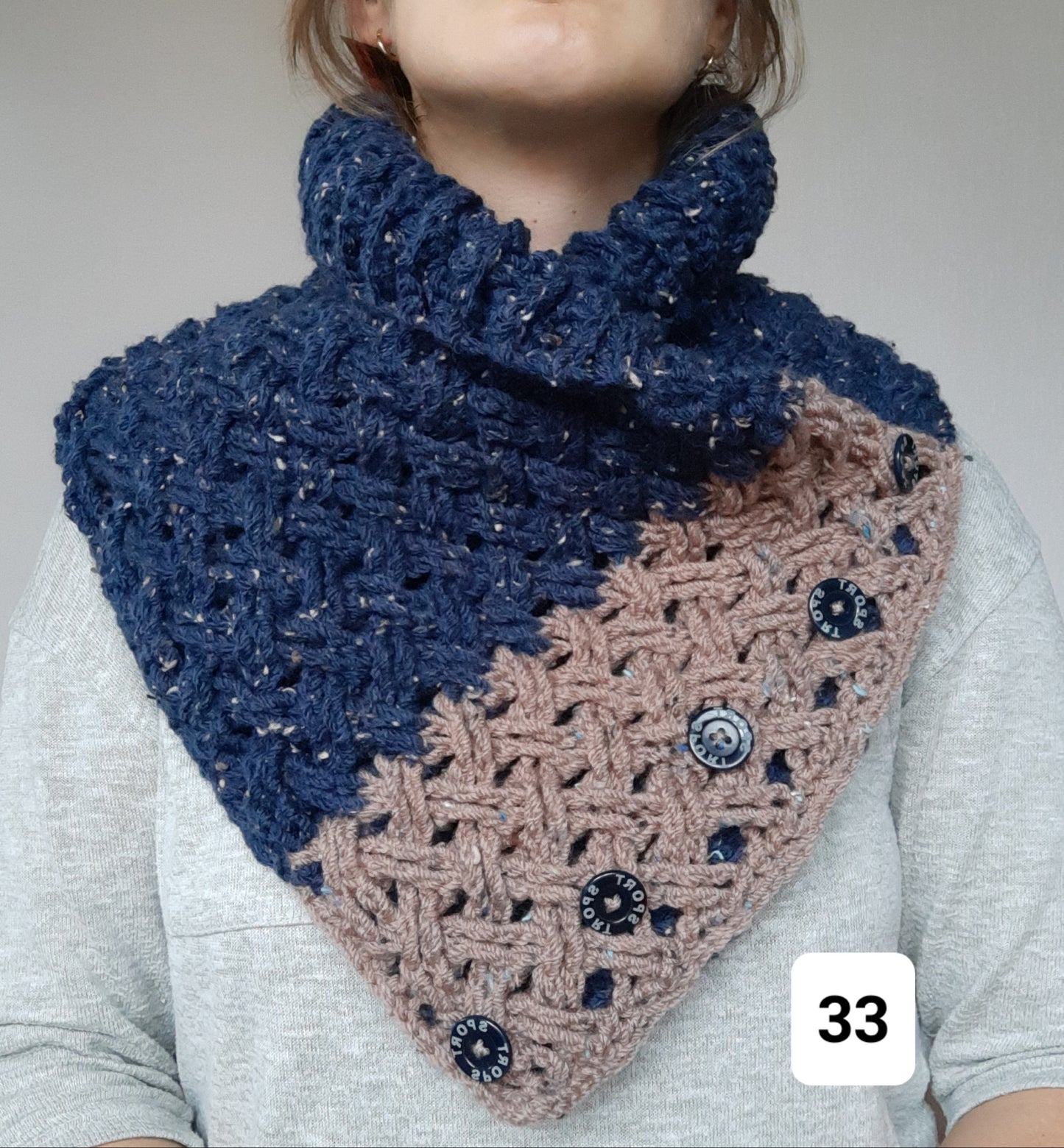 Chunky colsjaal div. kleuren