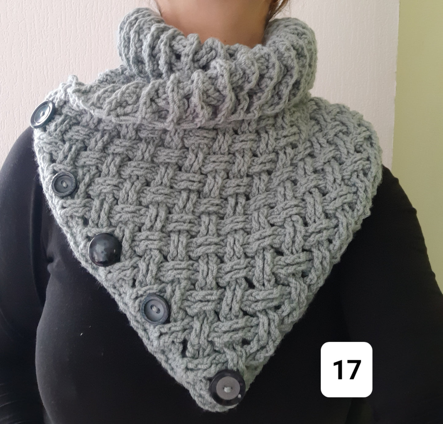 Chunky colsjaal div. kleuren