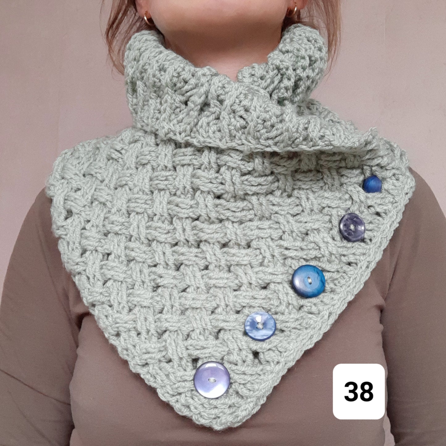 Chunky colsjaal div. kleuren