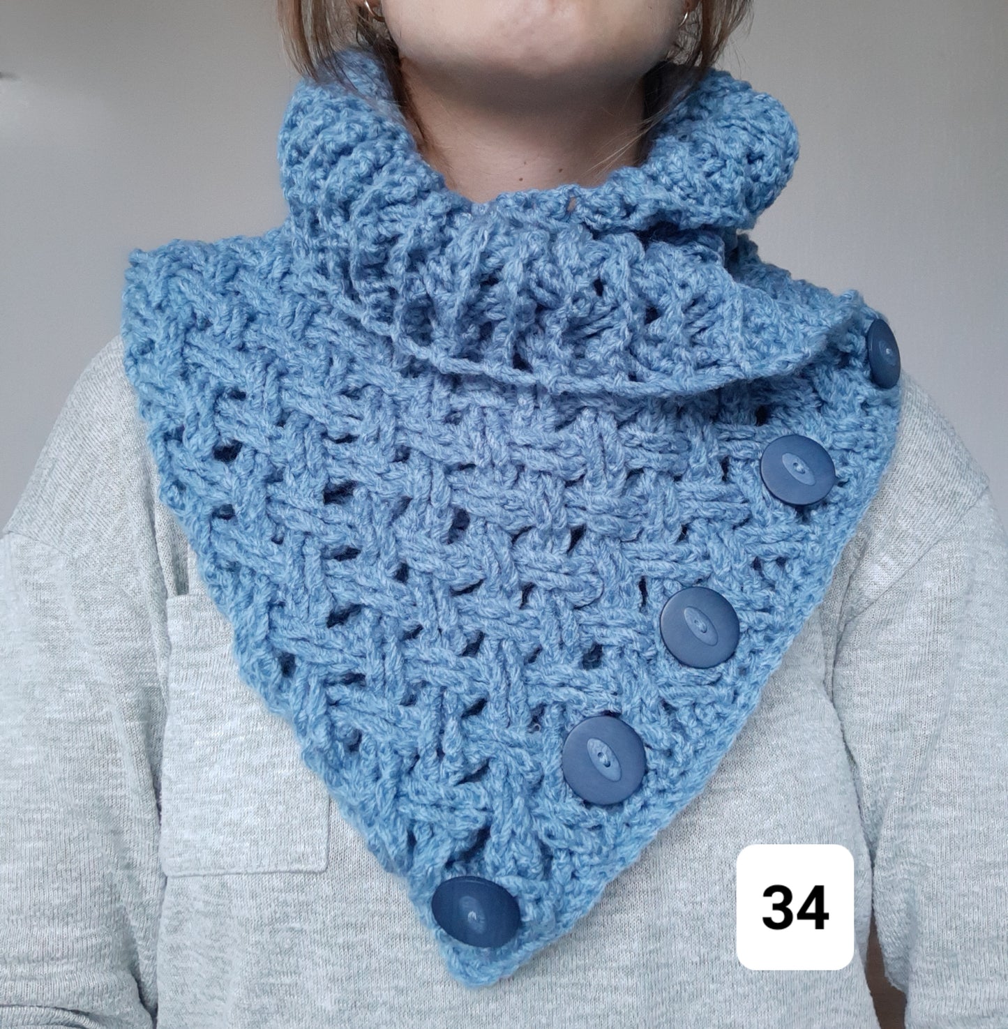 Chunky colsjaal div. kleuren
