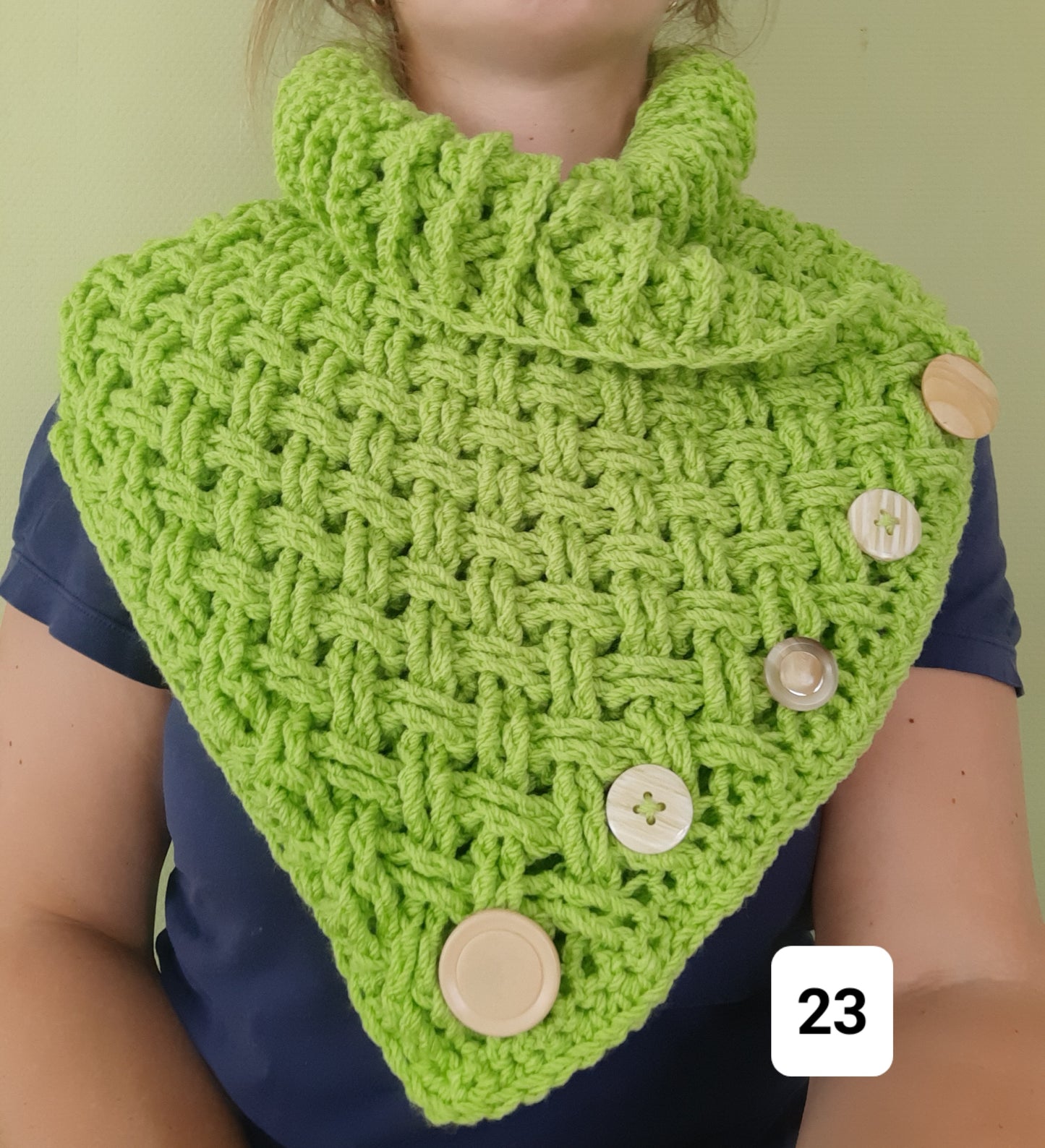 Chunky colsjaal div. kleuren
