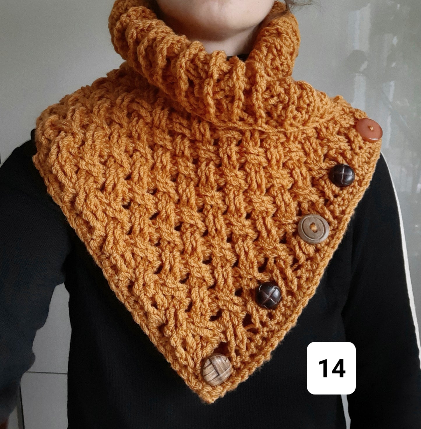 Chunky colsjaal div. kleuren