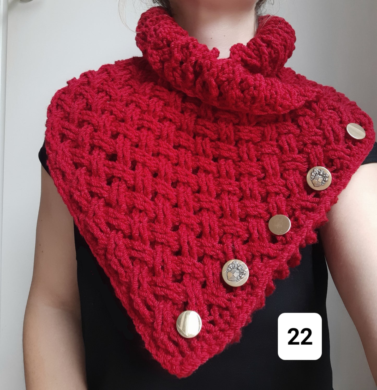 Chunky colsjaal div. kleuren