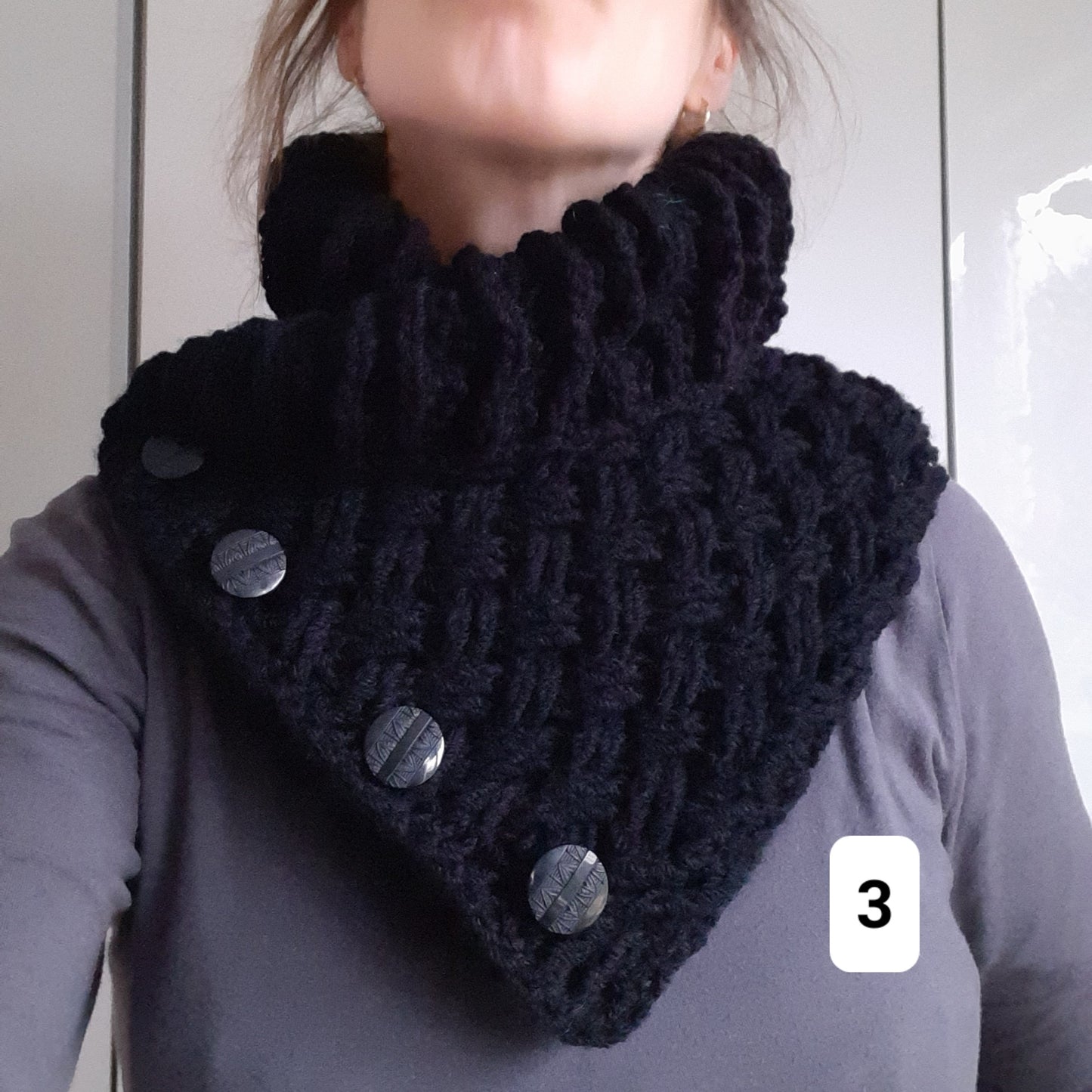 Chunky colsjaal div. kleuren