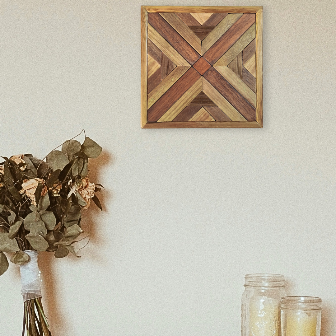 Wanddecoratie Warm