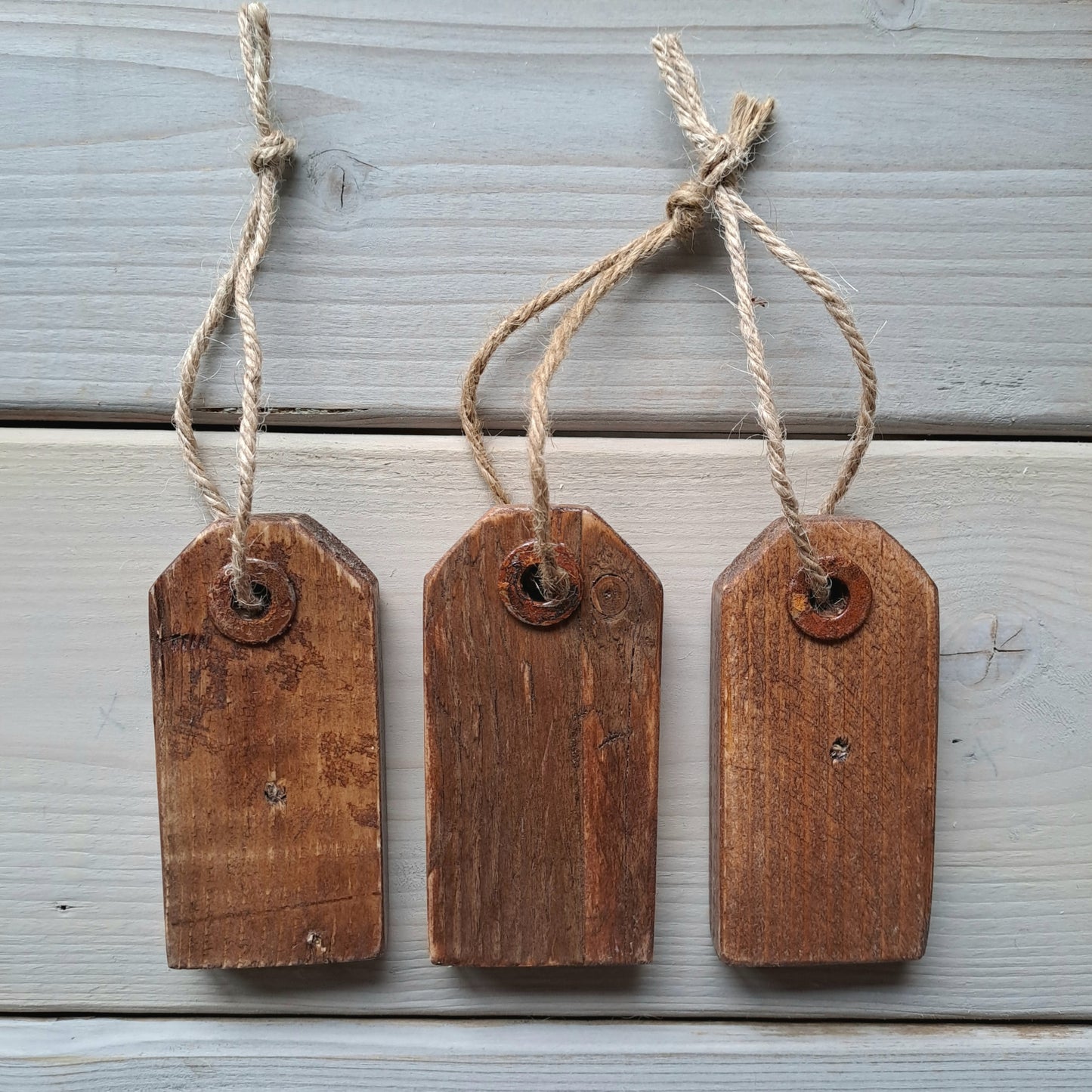 Houten prijskaartjes