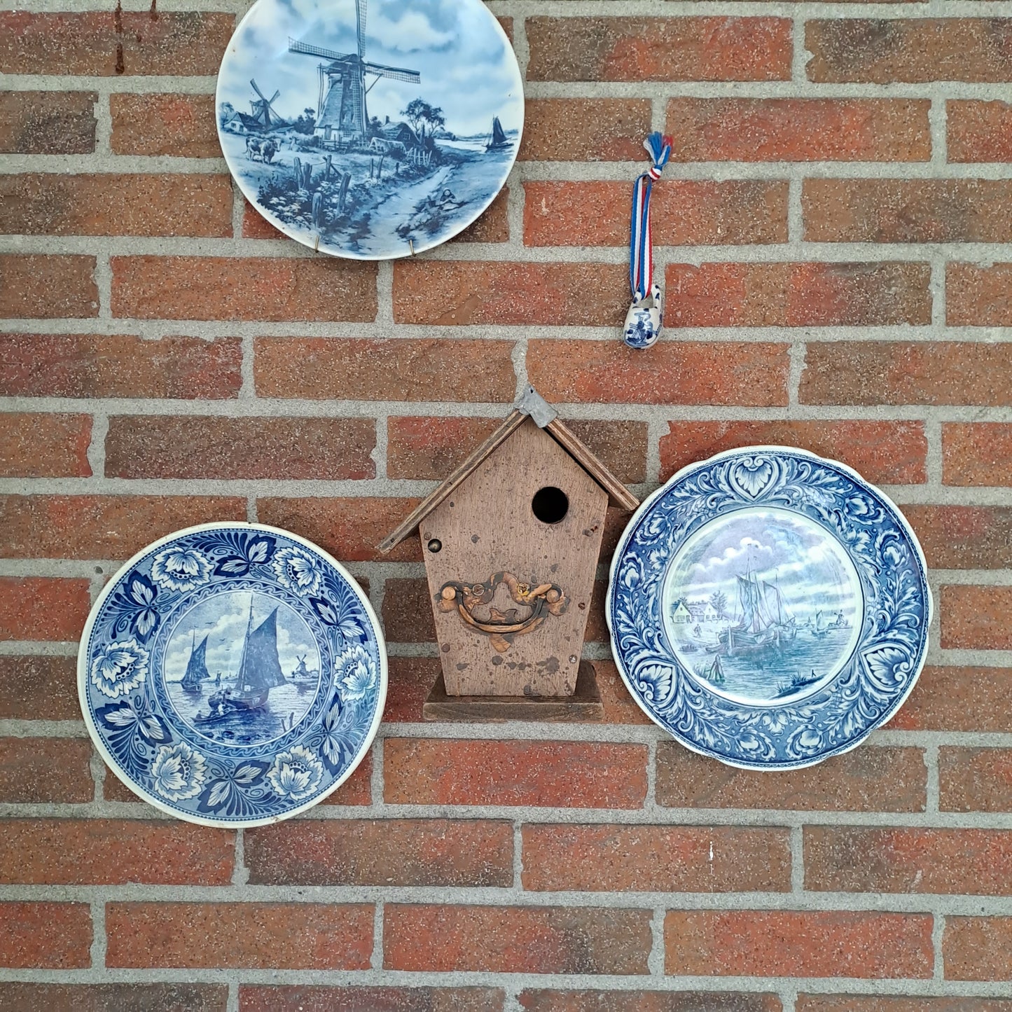 Rustieke vogelhuisjes