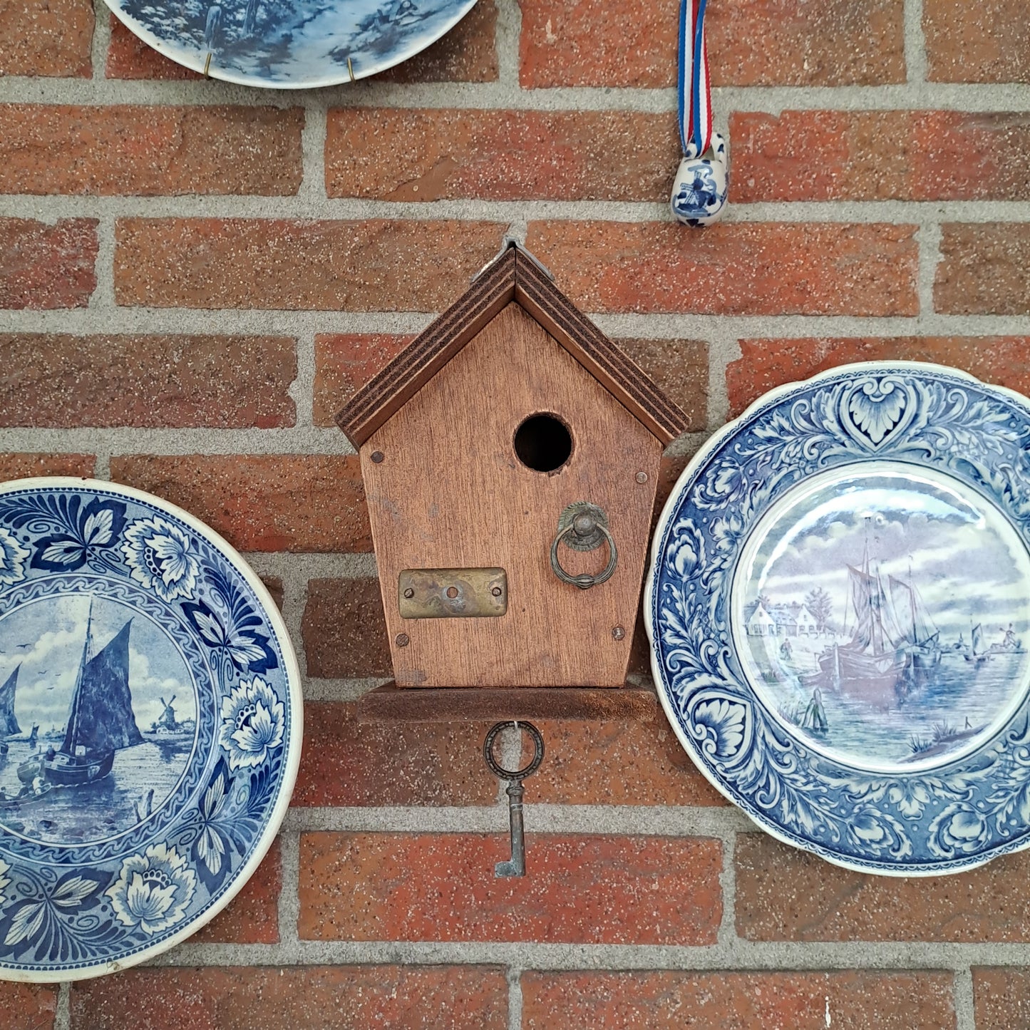 Rustieke vogelhuisjes