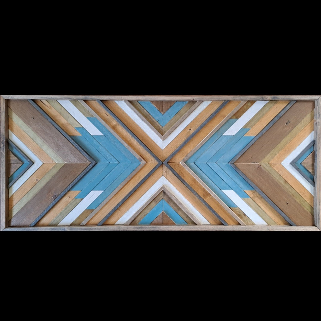 Wanddecoratie Blue Light