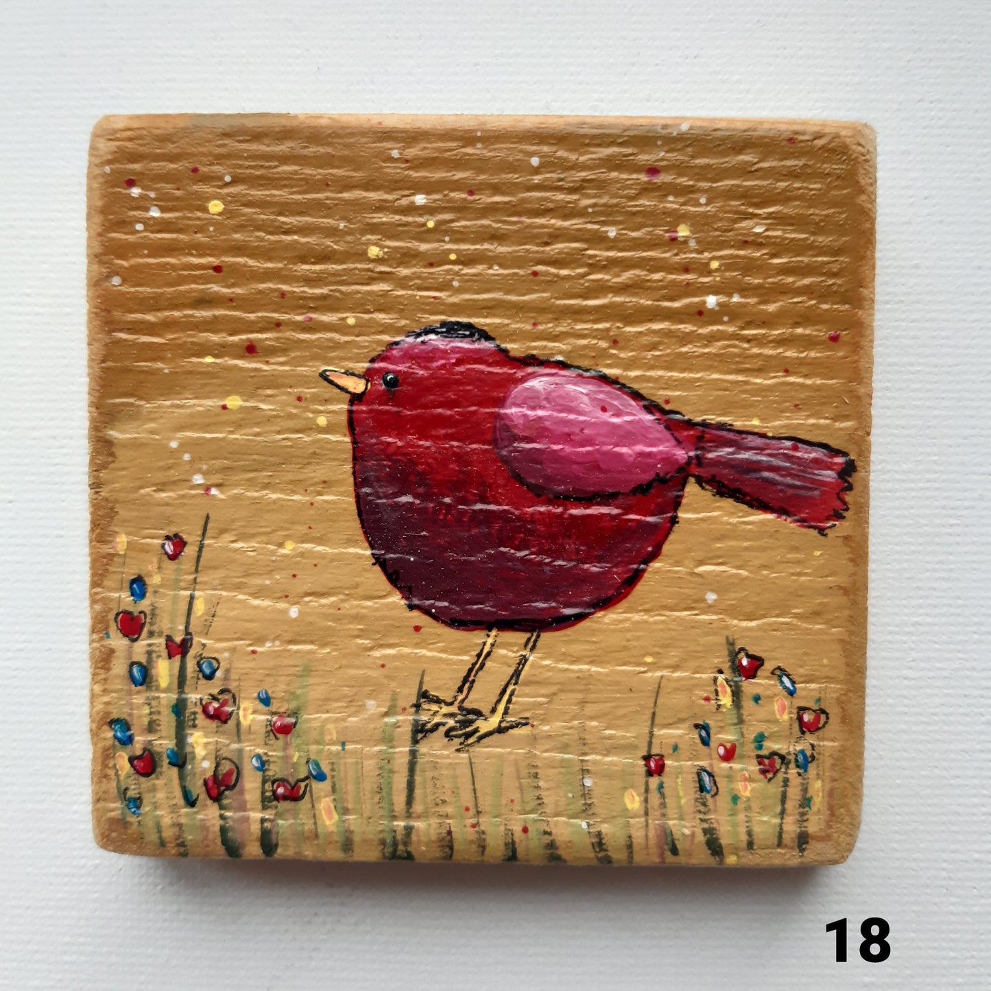 Vogel schilderijtjes #1-100