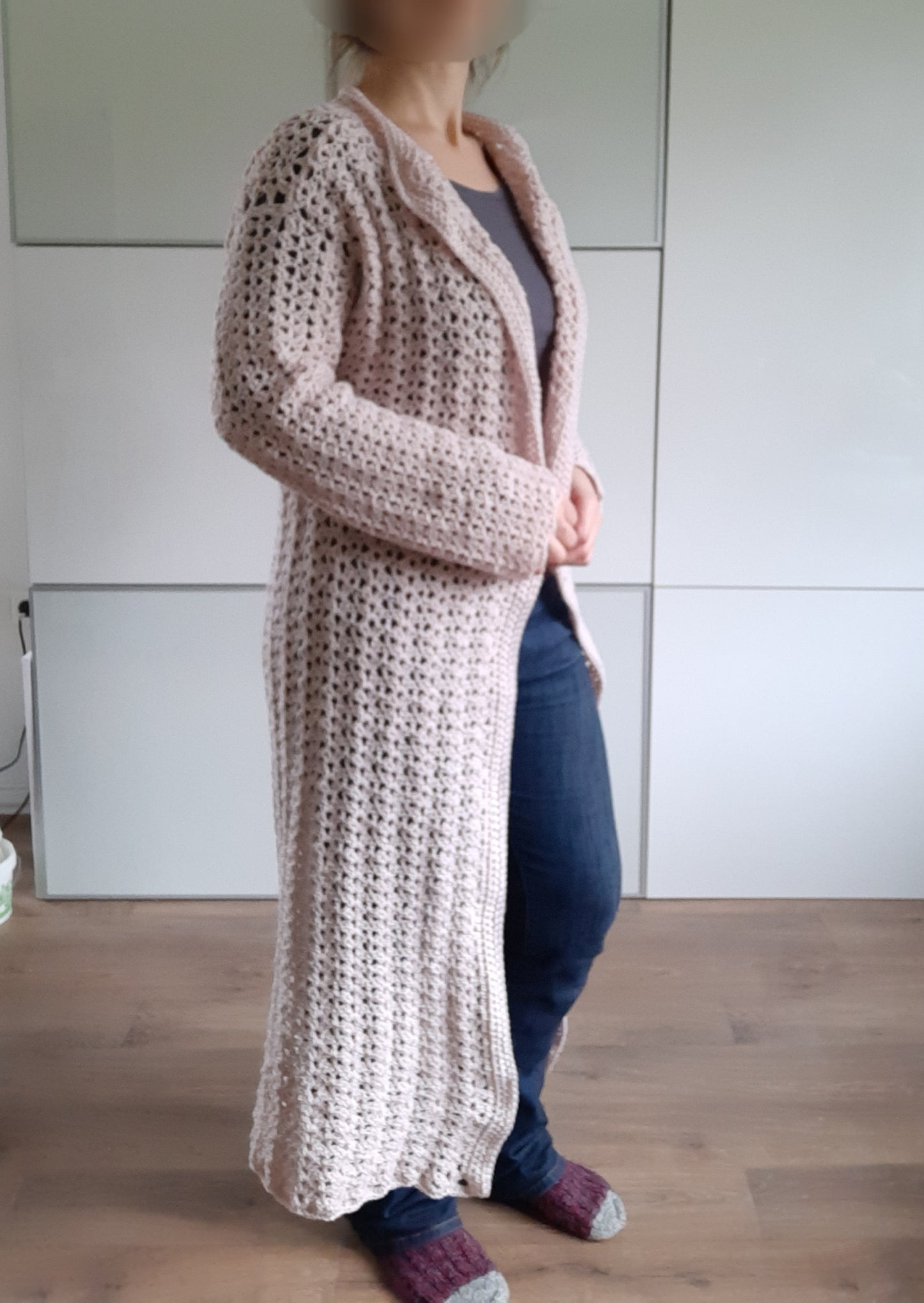 Vest/shrug in div kleuren en maten