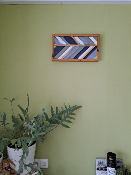 Wanddecoratie Blue