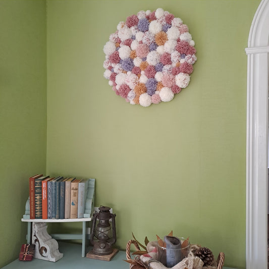 Wanddecoratie Pompom