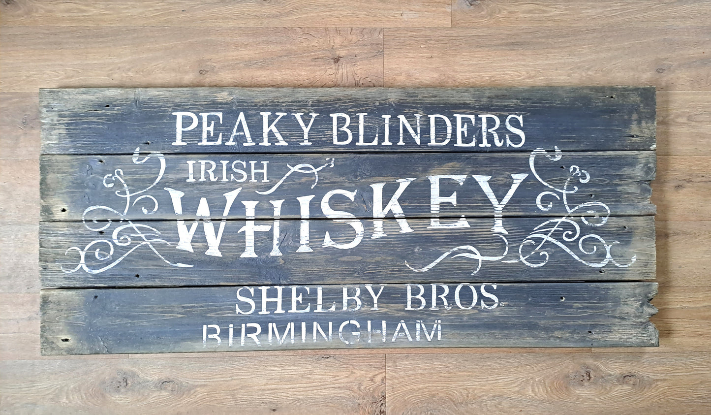 Wanddecoratie Peaky Blinders Whiskey