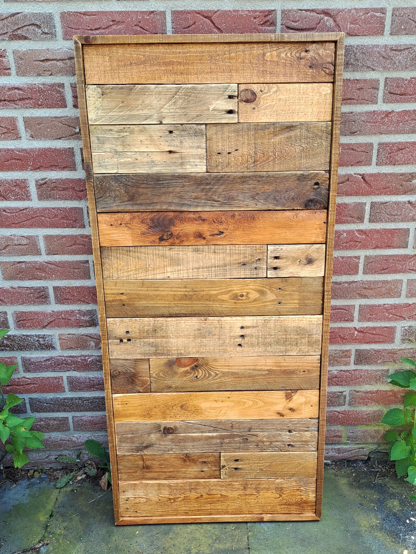 Wanddecoratie pallet