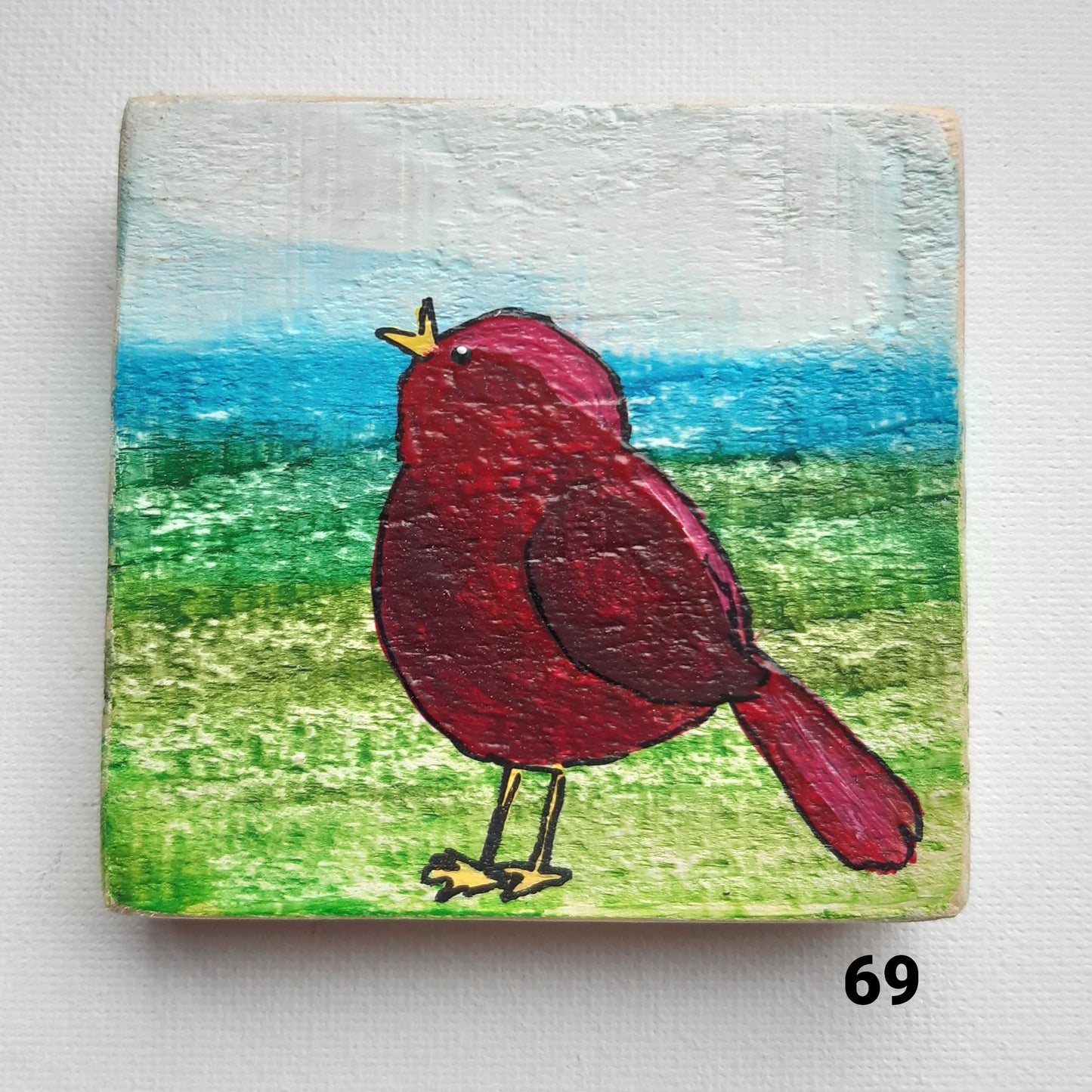 Vogel schilderijtjes #1-100