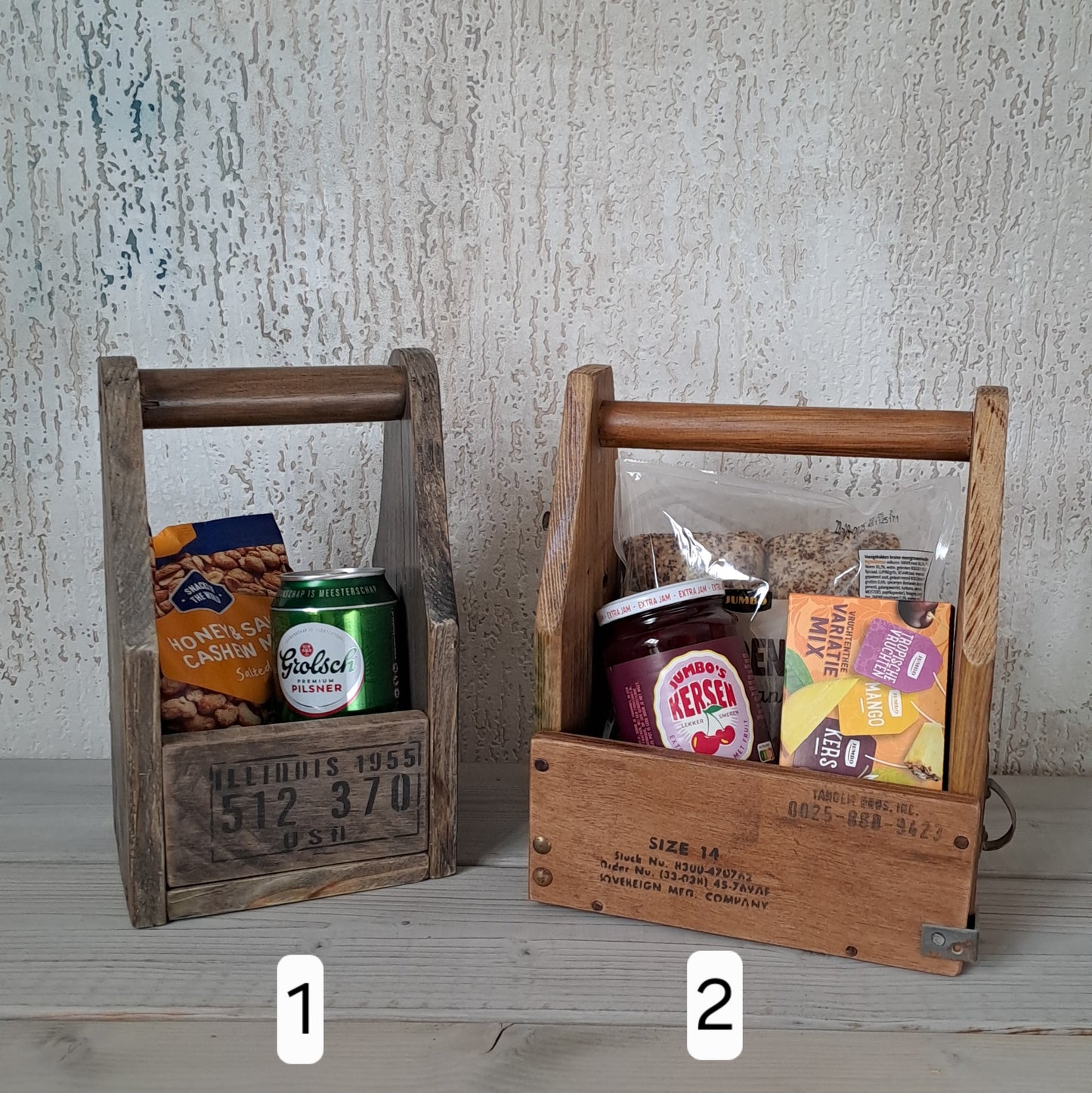 Houten gereedschapskistjes
