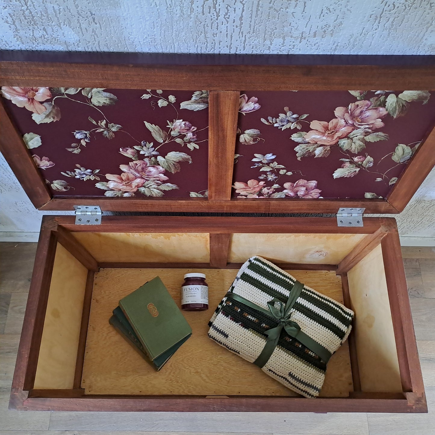 Stijlvolle dekenkist