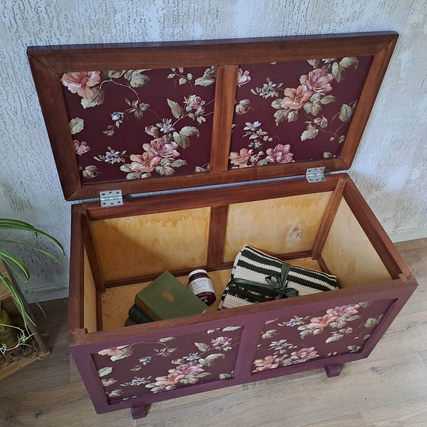 Stijlvolle dekenkist