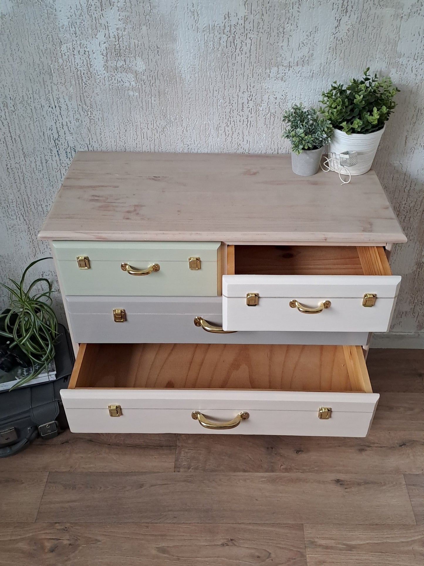 Ladekast kofferlook