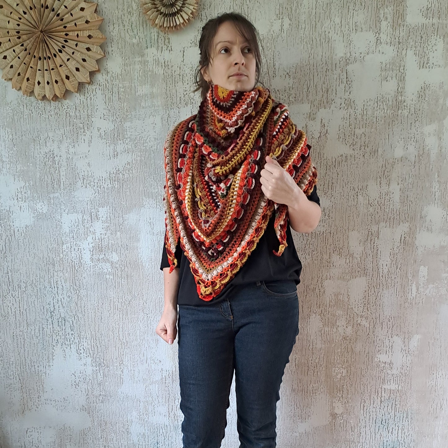 Stola/omslagdoek 'Lost in Time'