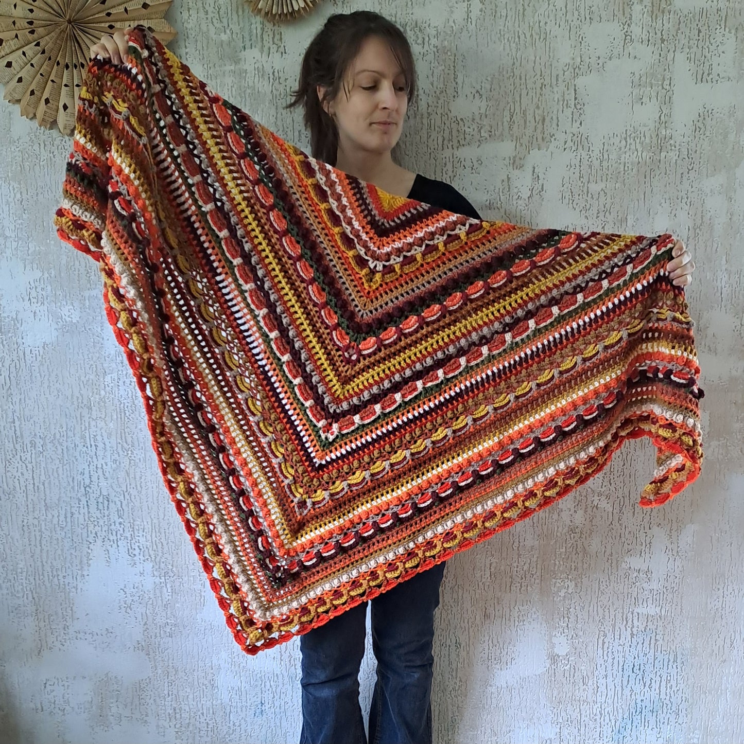 Stola/omslagdoek 'Lost in Time'