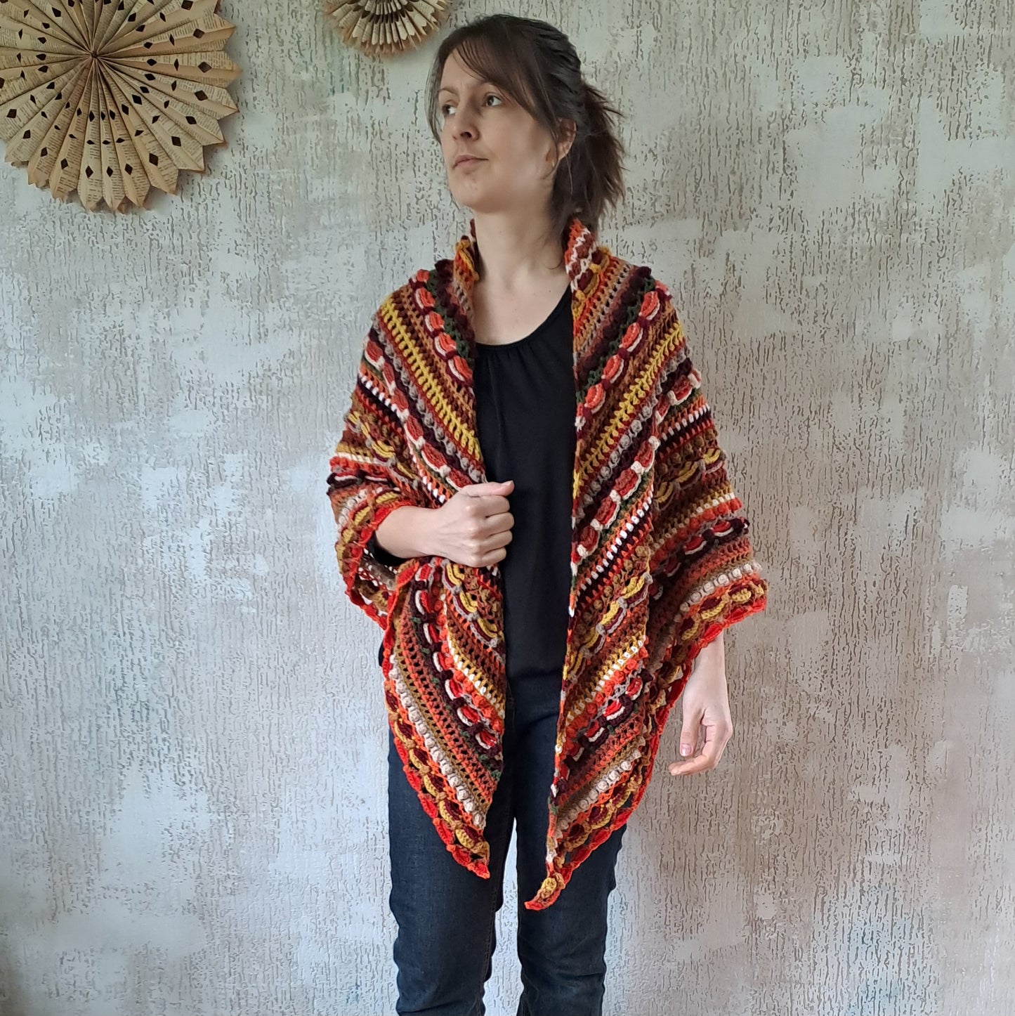 Stola/omslagdoek 'Lost in Time'