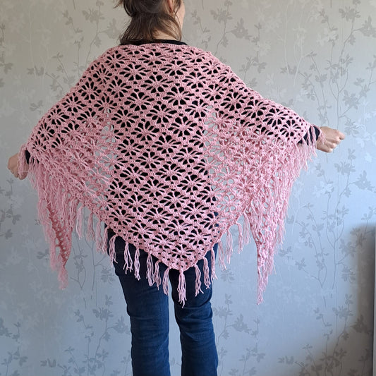 Omslagdoek bloempatroon