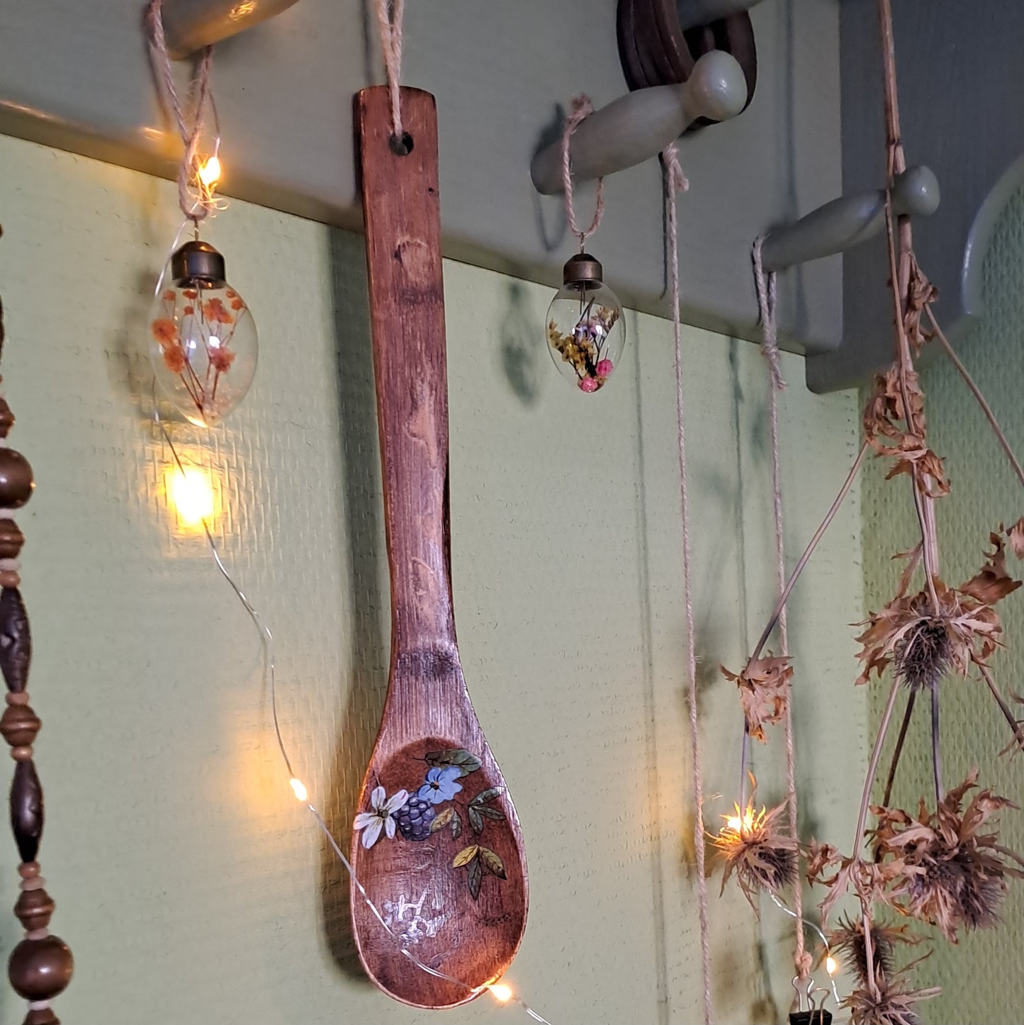 Decoratieve deegroller & pollepel