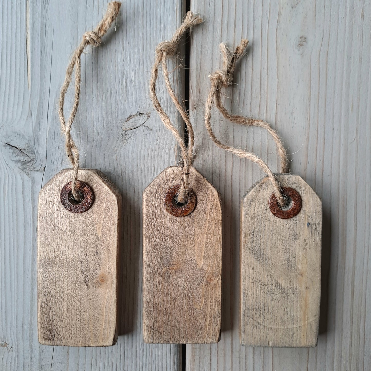 Houten prijskaartjes