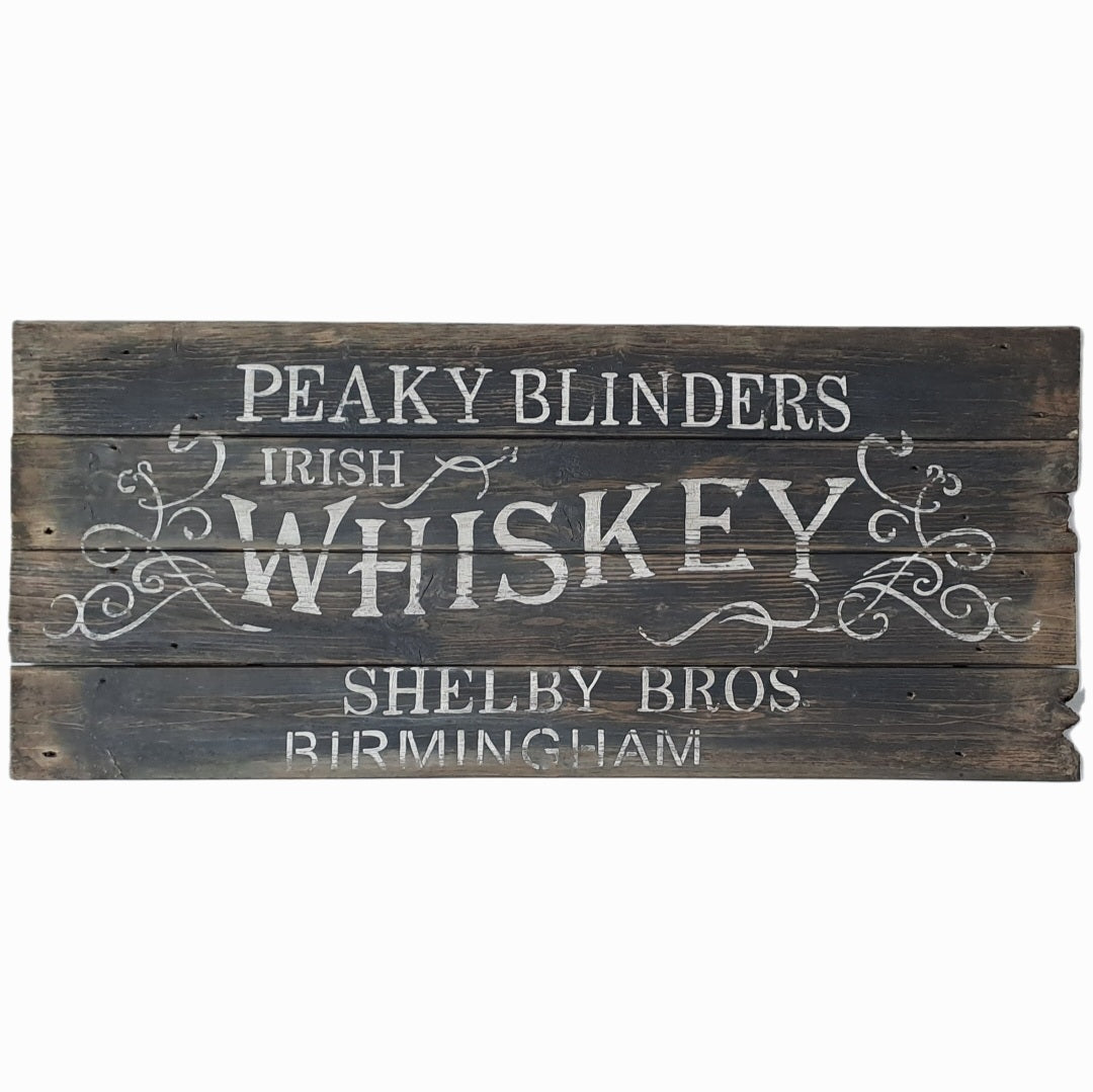 Wanddecoratie Peaky Blinders Whiskey