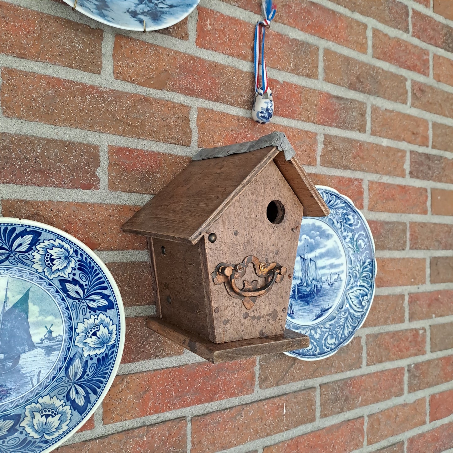 Rustieke vogelhuisjes