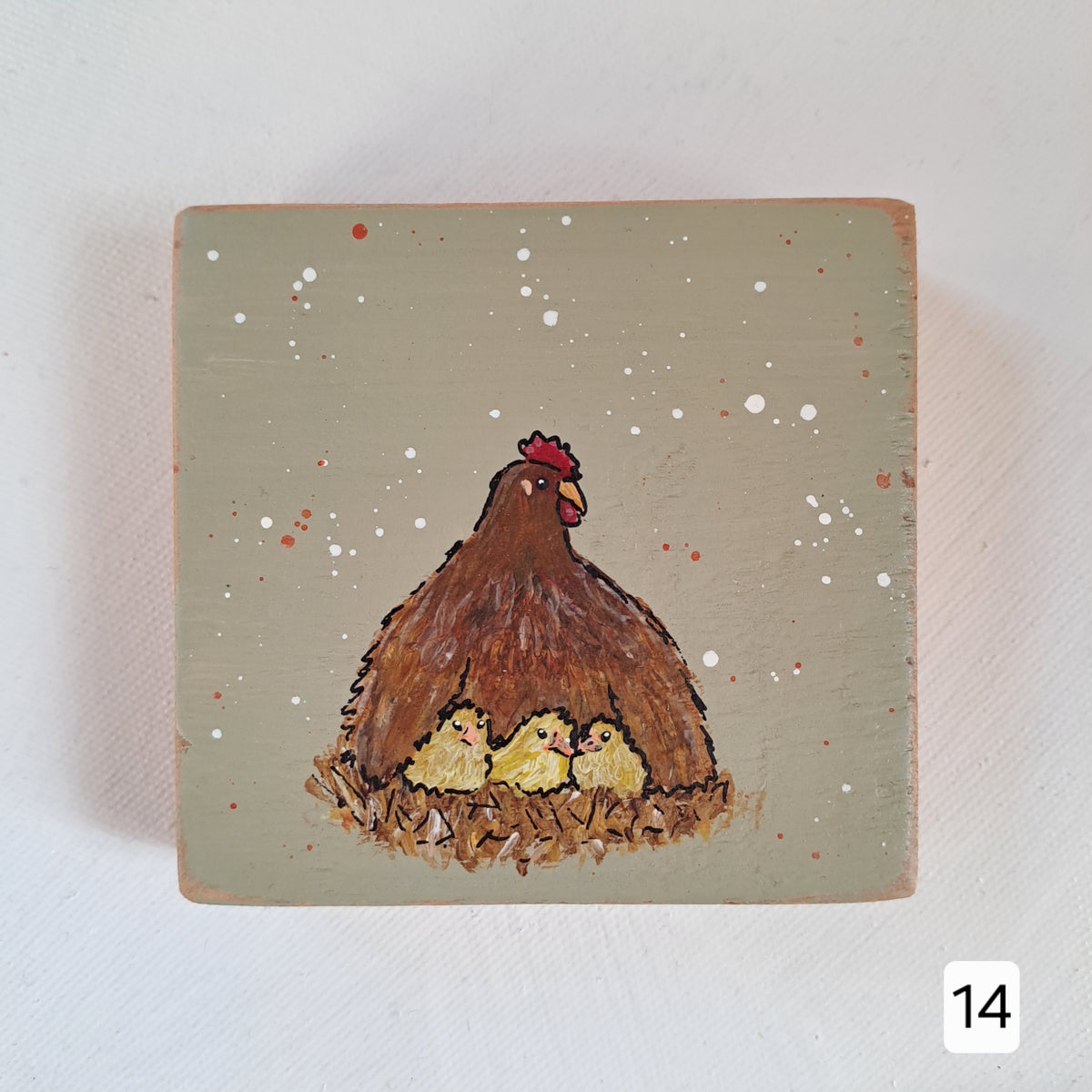 Extra vogelschilderijtjes