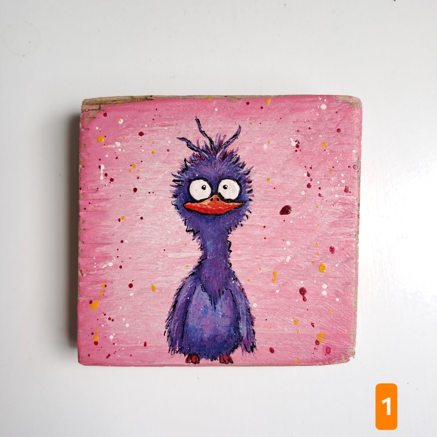 Extra vogelschilderijtjes