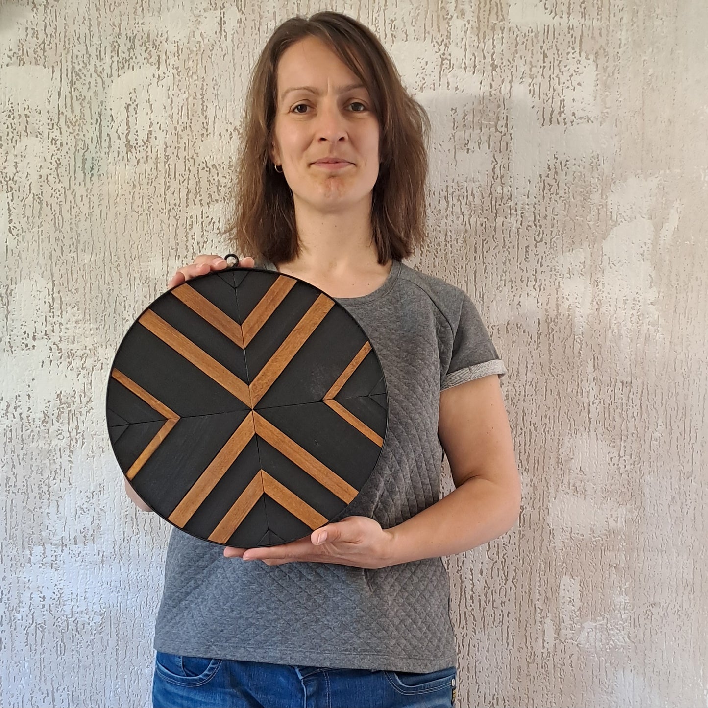 Wanddecoratie Burnwood