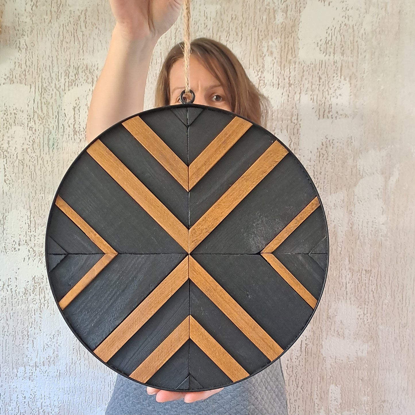 Wanddecoratie Burnwood