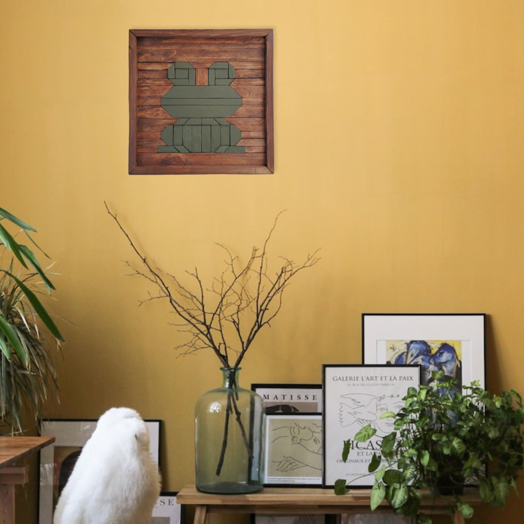 Wanddecoratie Mr. Frog